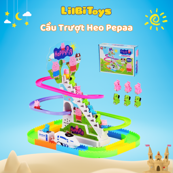 Bộ heopapa leo thang vui nhộn - lilbitoys - cửa hàng đồ chơi